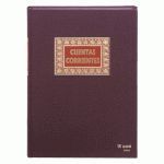 LIBRO CONTABILIDAD Fº NAT 100H CUENTAS CORRIENTES