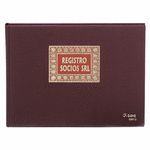 LIBRO CONTABILIDAD Fº APAISADO 100H REGISTRO SOCIO