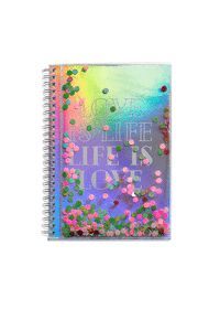 CUADERNO A5 CONFETTI LOVE B2FUN