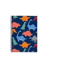CUADERNO ESCOLAR DINOS