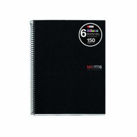 NOTE BOOK-6 A4 NEGRO