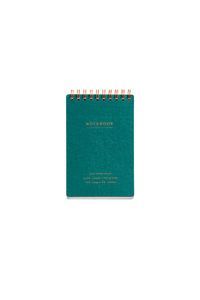 CUADERNO ESPIRAL 90 X 140 MM MIQUELRIUS VERDE SELV