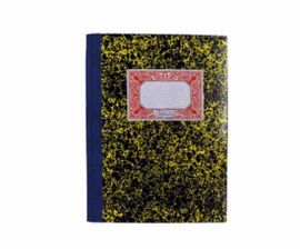 CUADERNO CARTONE RAYADO 1/4 NATURAL