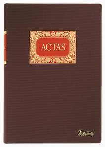 LIBRO CONTABILIDAD M RIUS Fº 50H ACTAS