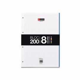 NOTE BOOK A4 CLA. 8 COLORES MR