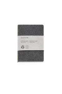 CUADERNO DE NOTAS ANTRACITA 8º 100 H LISO 100  REC