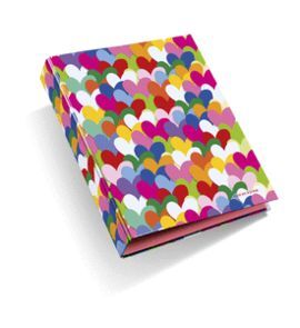CARPETA 4 ANILLAS A4 25MM CUORE AGATHA RUIZ DE LA