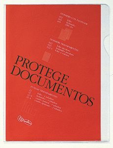 DOSSIER FOLIO INCOLORO MR