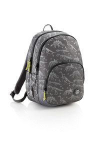 MOCHILA TRIPLE JURASSIC MR NEGRO