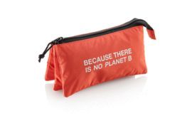 PORTATODO TRIPLE NYLON RECICLADO COLOR NARANJA ECO