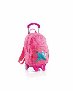 MOCHILA TRIPLE CON CARRO CARAMELOS AGATHA RUIZ DE