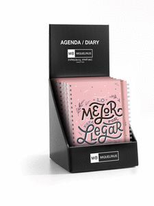 EXPOSITOR 11 AGENDAS ESCOLARES HAPPY LETTER 20/21