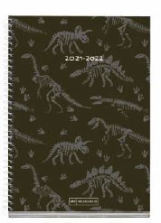 AGENDA ESCOLAR CARTON DINOSAURIOS 15X21,3CM SV CAT