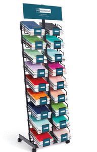 EXP. NOTEBOOK METALICO DOBLE MR SURTIDO