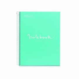 CUADERNO TAPA EXTRADURA EMOTIONS A4 AZUL CIELO