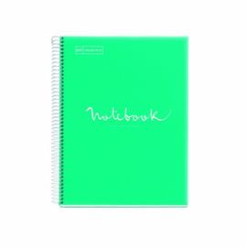 CUADERNO TAPA EXTRADURA EMOTIONS A4 TURQUESA