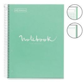 CUADERNO TAPA DURA A5 PUNTOS 80H EMOTIONS MR MENTA
