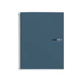 CUADERNO ANTIVIRAL T/D A4 CUADROS 5MM 80H MR OCEAN