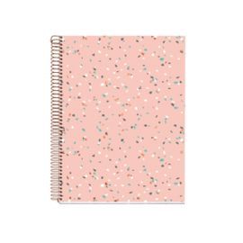 CUADERNO ESPIRAL A4 CUADRICULA MIQUELRIUS TERRAZZO