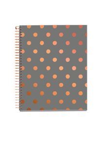 CUADERNO ESPIRAL A5 CUADRICULA MIQUELRIUS TOPOS