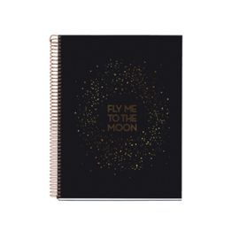 CUADERNO ESPIRAL A4 CUADRICULA MIQUELRIUS GALAXIA