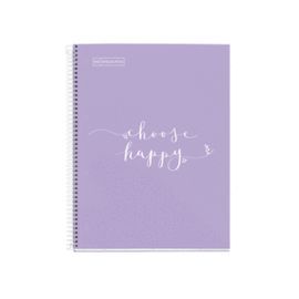 CUADERNO TAPA DURA A4 HORIZONTAL 80H MESSAGES MR L