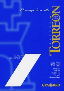 PAPEL TORREON A4 90GRS 100H BLANCO NATURAL
