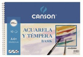 BLOC ACUARELA A4 10H BASIK 370 GR