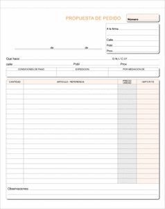 TALONARIO PEDIDOS HOLANDESA T-97 DUPLICADO AUTOCOP
