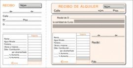 TALONARIO INQUILINATO 1/3 FOLIO T-40 MODELO ESPECI