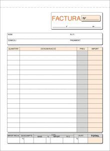 FACTURES 4º T-63/C PLANTAT PAPER QUIMIC DUPLIC