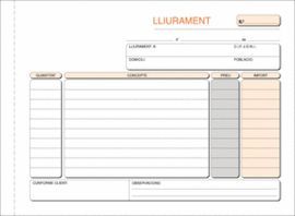 TALONARIO NOTA DE ENTREGA 4º T-49 APAISADO DUPLICA