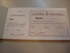 TALONARIO LOTERIA 1/3 T-15