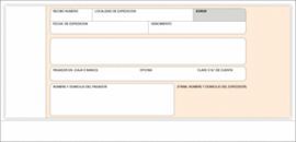 TALONARIO RECIBOS NORMALIZADOS PARA BANCOS T-19