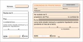 TALONARIO INQUILINATO COMUNIDAD DE PROPIETARIOS 1/