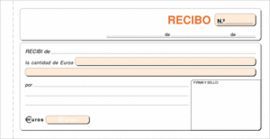 TALONARIO RECIBOS 1/3 FOLIO T-60 DUPLICADO AUTOCOP