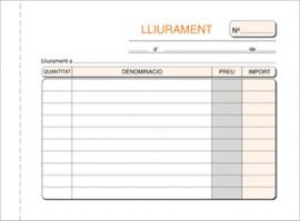 LLIURAMENTS 8º T-79/C APAISATS P. QUIMIC DUPLIC
