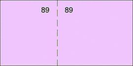 TALONARIO CAJA 1/3 DEL CUARTO T-59 NUMERADO ROSA