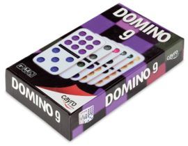 JUEGO DE MESA DOMINO COLORES DOBLE 9