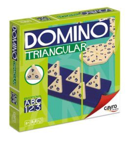 JUEGO DE MESA DOMINO TRIANGULAR