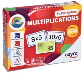 BARAJA CARTAS FLASH MULTIPLICACIONES