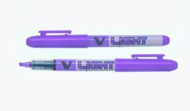 MARCADOR PILOT FLUORESCENTE V-LL TINTA LIQUIDA VIO