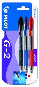 BOLIGRAFO PILOT G-2 TINTA DE GEL RETRACTIL NEGRO,