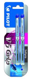 ROTULADOR PILOT V-5 GRIP TINTA LIQUIDA AZUL BLISTE