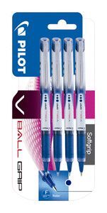 ROTULADOR PILOT V-BALL GRIP 0.5 TINTA LIQUIDA AZUL