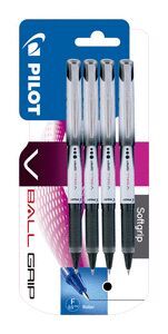 ROTULADOR PILOT V-BALL GRIP 0.5 TINTA LIQUIDA NEGR