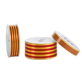 ROLLO CINTA BANDERA CATALANA ANCHO 19MM 100M