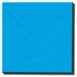 SOBRE 17X17 80GR AZUL TURQUESA