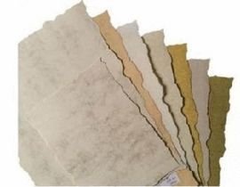 PERGAMINO A5 TROQUELADO 2608 PARCHMENT HUMO