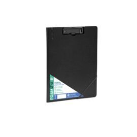 CARPETA CON PINZA A4 PP RIGIDO FOAM STLYE NEGRO